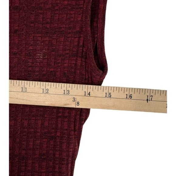 NWT Missguided Womens Tie Waist Ribbed Cutout Red Jumpsuit Size 6 - Picture 5 of 6
